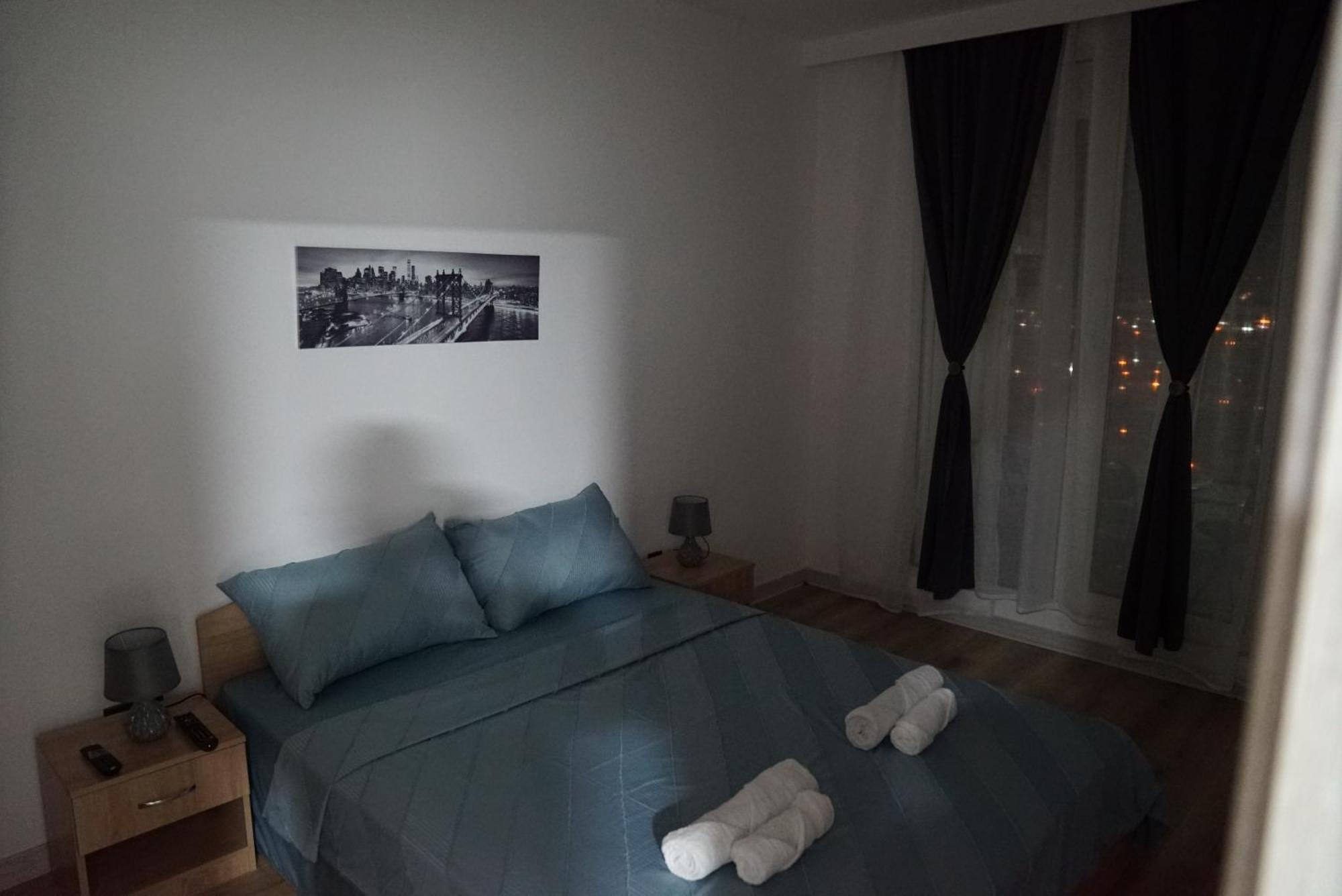 Skopje Sky City 19Th Floor Twin & 12Th Floor & 25Th & 33 Floor Apartments & With Pool & Spa & Gym & Parking Included In Price エクステリア 写真